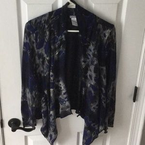 Alberto makali open cardigan